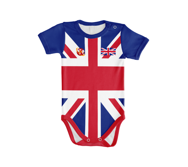 United Kingdom Baby Onesie/Bodysuit (Amolep)