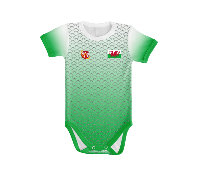 Wales Baby Onesie/Bodysuit (Amolep)