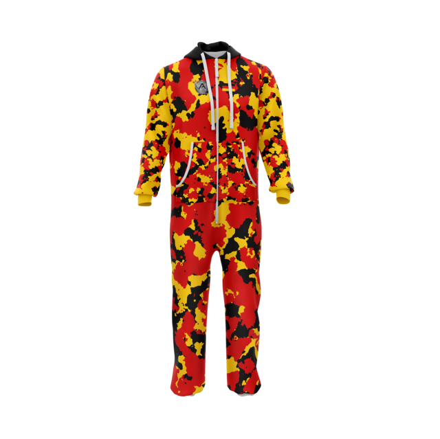 Germany Loose Adult Jumpsuit Onesie Romper