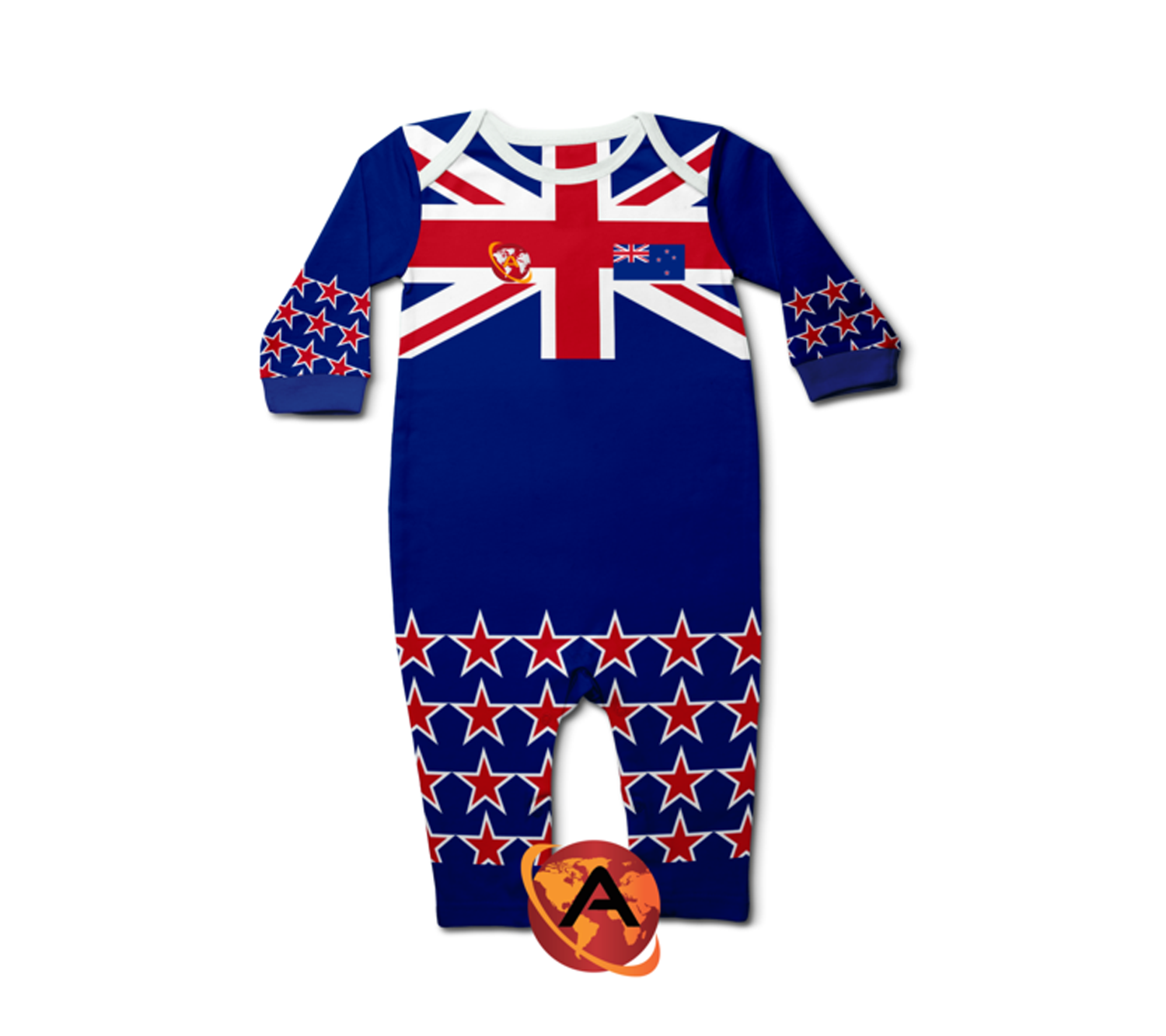 New Zealand Baby Long Sleeve Romper/Bodysuit(Amolep)