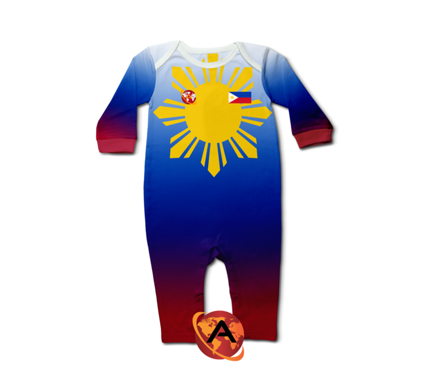 Philippines Baby Long Sleeve Romper/Bodysuit(Amolep)