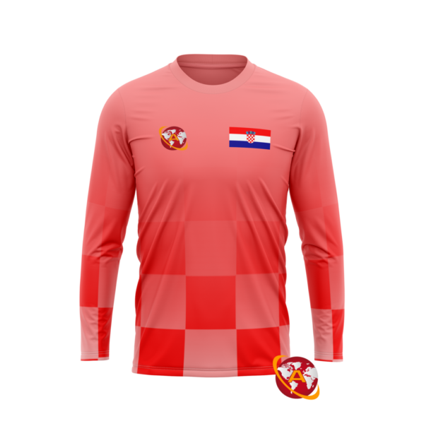 Croatia Longsleeve Country Jersey (Amolep)