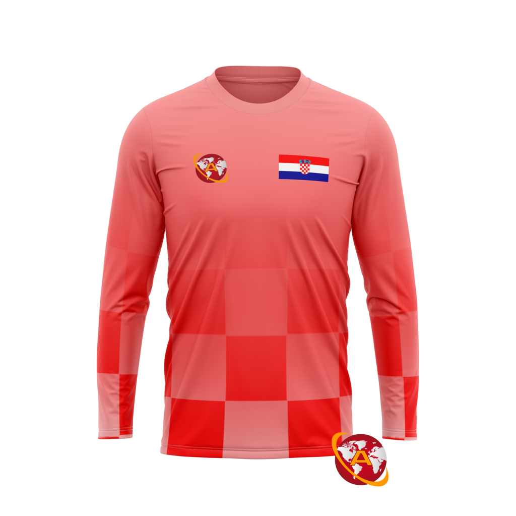 Croatia Longsleeve Country Jersey (Amolep)